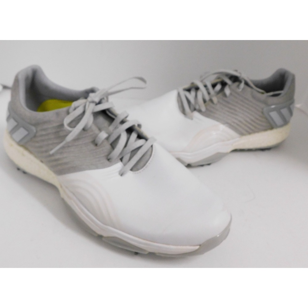 Adidas Boost sz 12 Gray White golf shoes EVN 791001